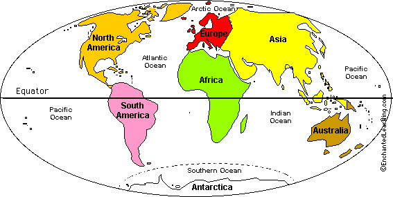 continents