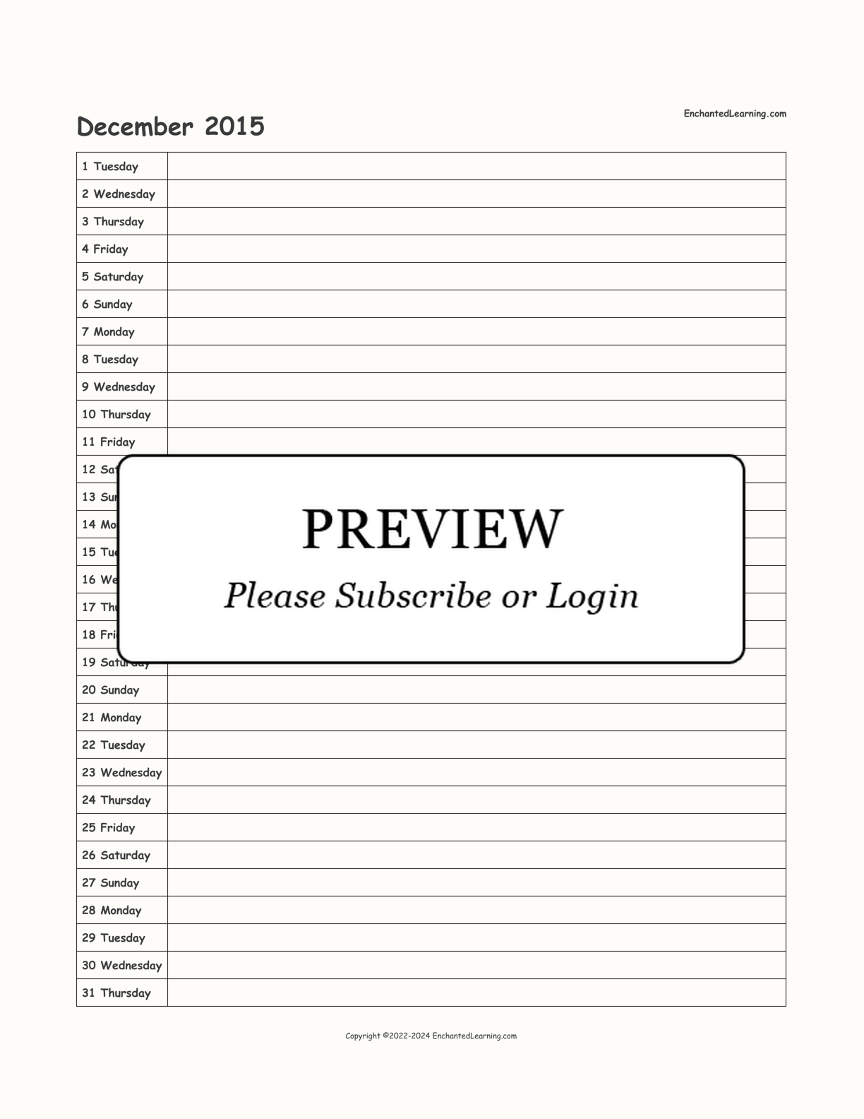 2015-2016 School-Year Scheduling Calendar interactive printout page 6