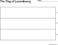 Flag of Luxembourg -thumbnail